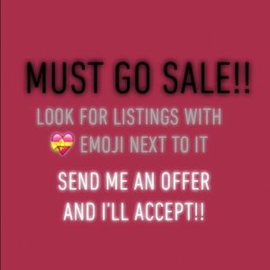 💝MUST GO SALE!!💝